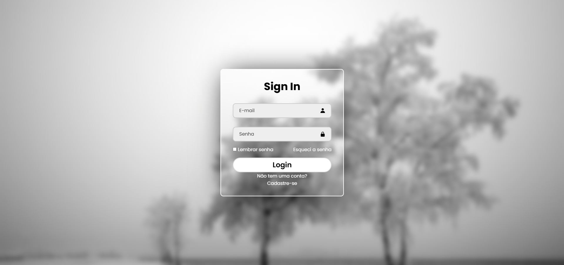 Projeto: Tela de Login